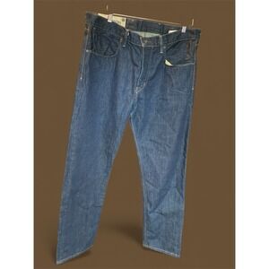 MORRISON Raw Denim Jeans – Button Fly – Dark Indigo – Men's Size 36X32‎